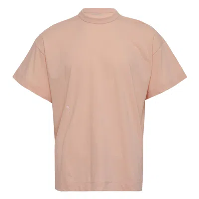 Diomene Primrose Micro Embroidered T-shirt In Pink