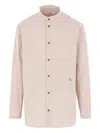 Diomene Striped-pattern Shirt In Neutral
