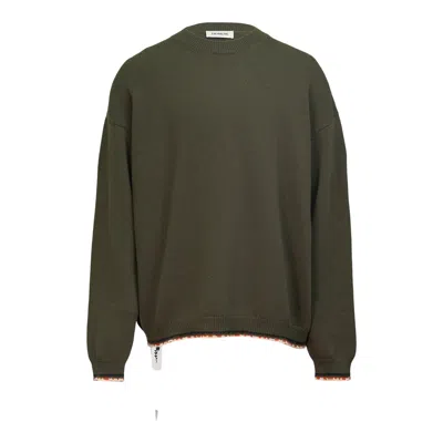 Diomene Trimmed Sweater In Black