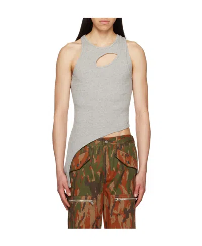 Dion Lee Asymmetric Cut-out Tank Top In Multicolor
