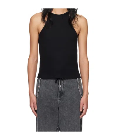 Dion Lee Barball Organic-cotton Tank Top In Black