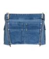Dion Lee Belt-loop Skirt In Blue