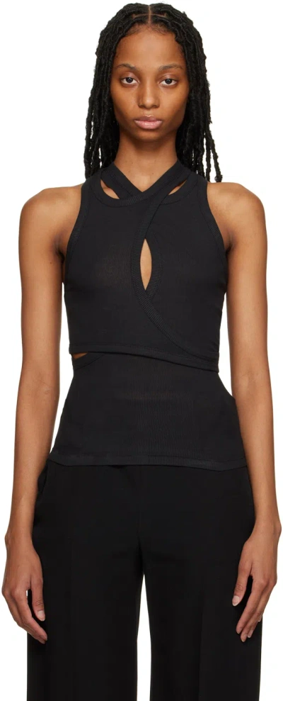 Dion Lee Modular Open-back Top In Black