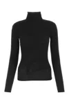 Dion Lee Black Stretch Wool Blend Top