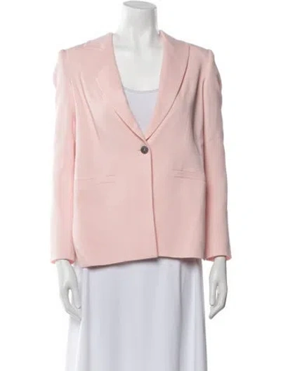 Pre-owned Dion Lee Blazer In Pink
