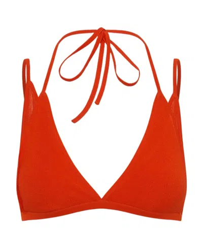 Dion Lee Butterfly-style Bra Top In Red