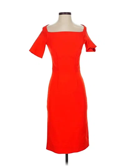 Pre-owned Dion Lee Cocktail Dress In Red