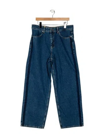 Pre-owned Dion Lee Corduroy Pants In Blue