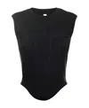 Shop Dion Lee Corset-style Top In Black