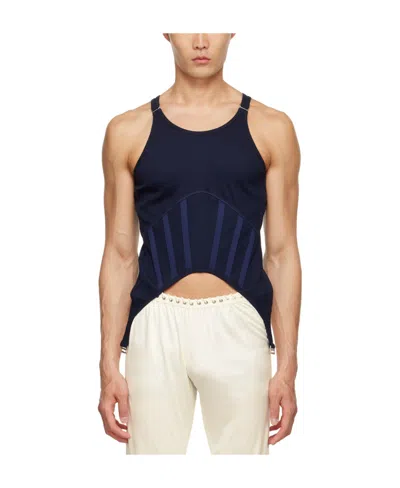 Dion Lee Corset Tank Top In Multicolor