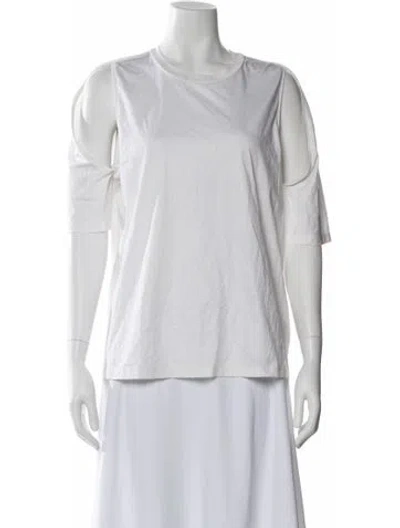 Pre-owned Dion Lee Crew Neck Short Sleeve Top In Multi