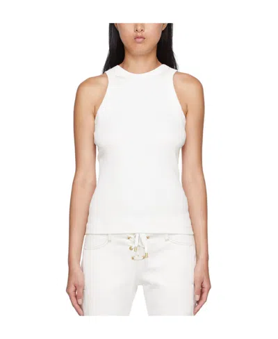 Dion Lee Cut Out Tank Top In White