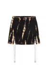 Dion Lee Denim V-wire Mini Skirt