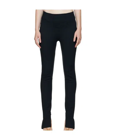 Dion Lee Double Arch Corset Trousers In Black