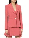 Dion Lee Double Wool Professional Blazer Jacket In Pink In Pink