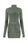 Dion Lee Chenille Intarsia Long-sleeved Mini Dress