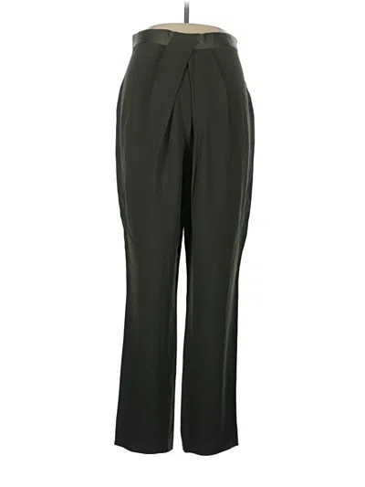 Pre-owned Dion Lee Dress Pants In Green