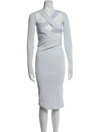 Pre-owned Dion Lee Dress Set In Blue
