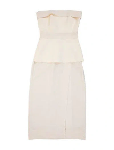 Pre-owned Dion Lee Dress W/ Tags In Neutrals