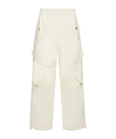 Dion Lee Elastic Casual Pants In Neutral