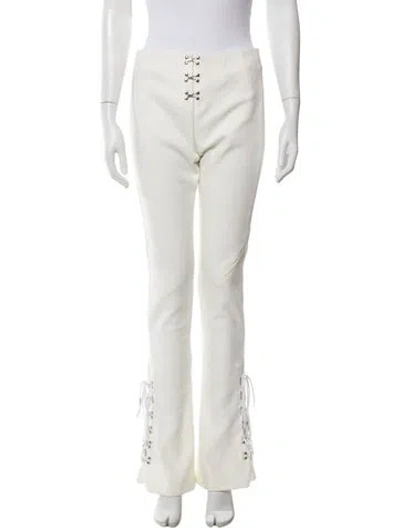Pre-owned Dion Lee Flared Pants In Neutral