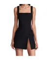 Shop Dion Lee Frame Sleeveless Minidress In Black
