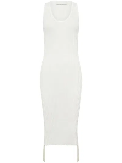 Dion Lee Gathered Utility Dress In White
