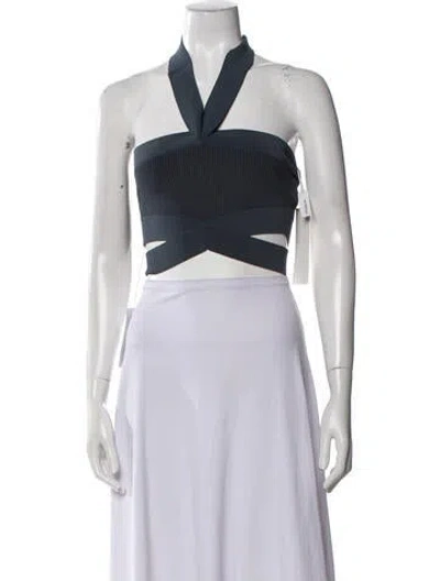 Pre-owned Dion Lee Halterneck Sweater W/ Tags In White
