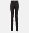 Dion Lee Hinge-seam Leather Pants In Black