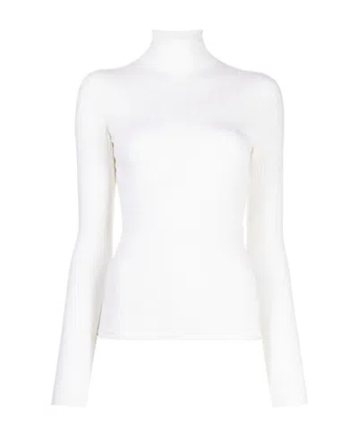Dion Lee Intarsia-knit Ribbed Jumper In White