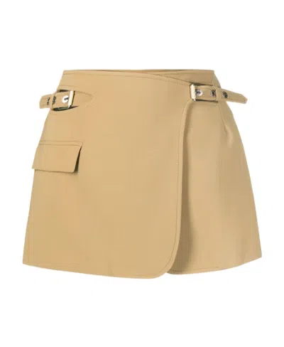 Dion Lee Interlock Blazer Mini Skirt In Nude