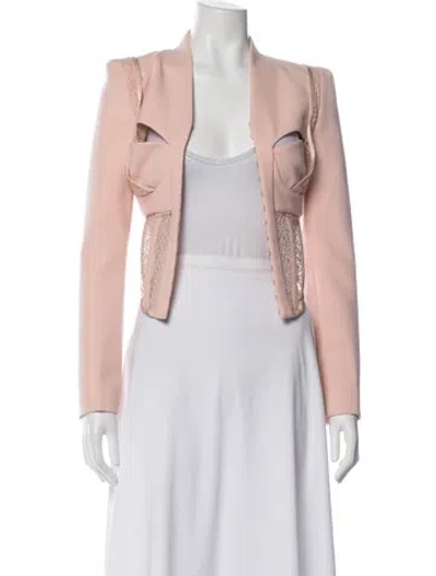 Pre-owned Dion Lee Jacket In Pink