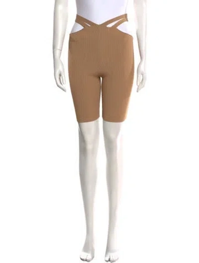 Pre-owned Dion Lee Knee-length Shorts In Neutral
