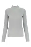 DION LEE LIGHT GREY POLYESTER BLEND SWEATER