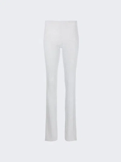 DION LEE LIGHT REFLECTIVE RIB PANT