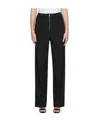 Dion Lee Ssense Exclusive Black Layered Trousers In Black