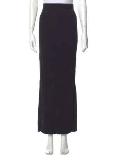 Pre-owned Dion Lee Long Skirt In Blue