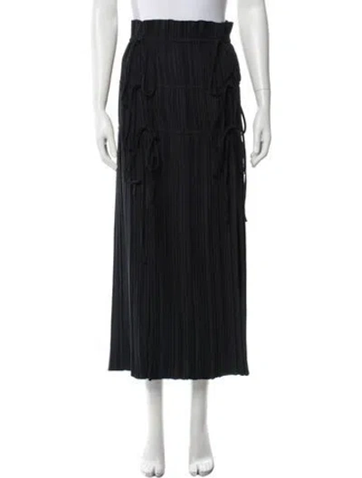 Pre-owned Dion Lee Long Skirt In Blue