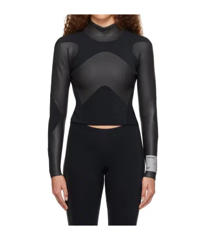 Dion Lee Long-sleeved T-shirt In Black