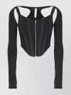 DION LEE LOOPED SHIFT CORSET TOP