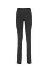 Dion Lee Melange Black Polyester Blend Pant In Black