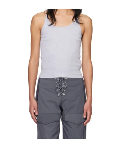 Dion Lee Metal Shoulder Strap Detail Vest In Multicolor