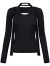 Dion Lee Modular Open-back Top In Black