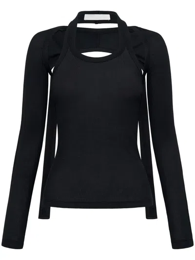 DION LEE MODULAR OPEN-BACK TOP