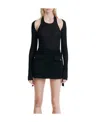 Dion Lee Modular Open-back Top In Black