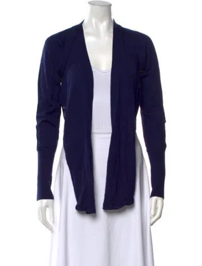 Pre-owned Dion Lee Open Front Sweater In Blue