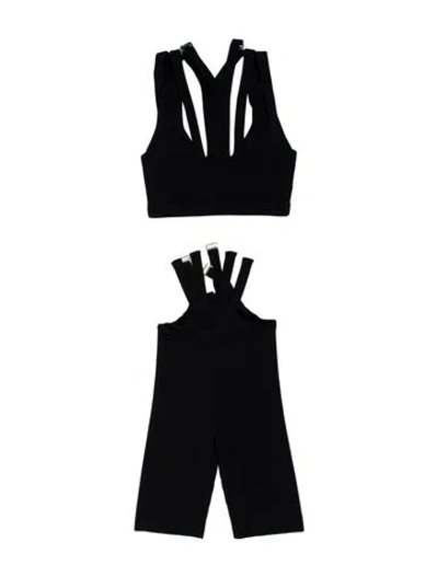 Pre-owned Dion Lee Pant Set In Blue