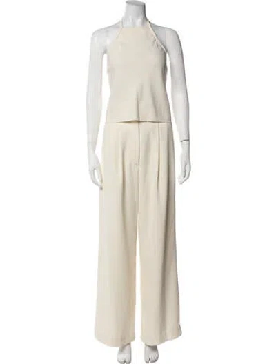 Pre-owned Dion Lee Pant Set In Neutrals