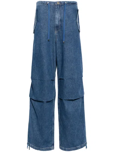 DION LEE PARACHUTE STRAIGHT-LEG JEANS