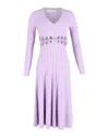 Dion Lee Pinnacle Braid Dress In Purple Viscose In Purple